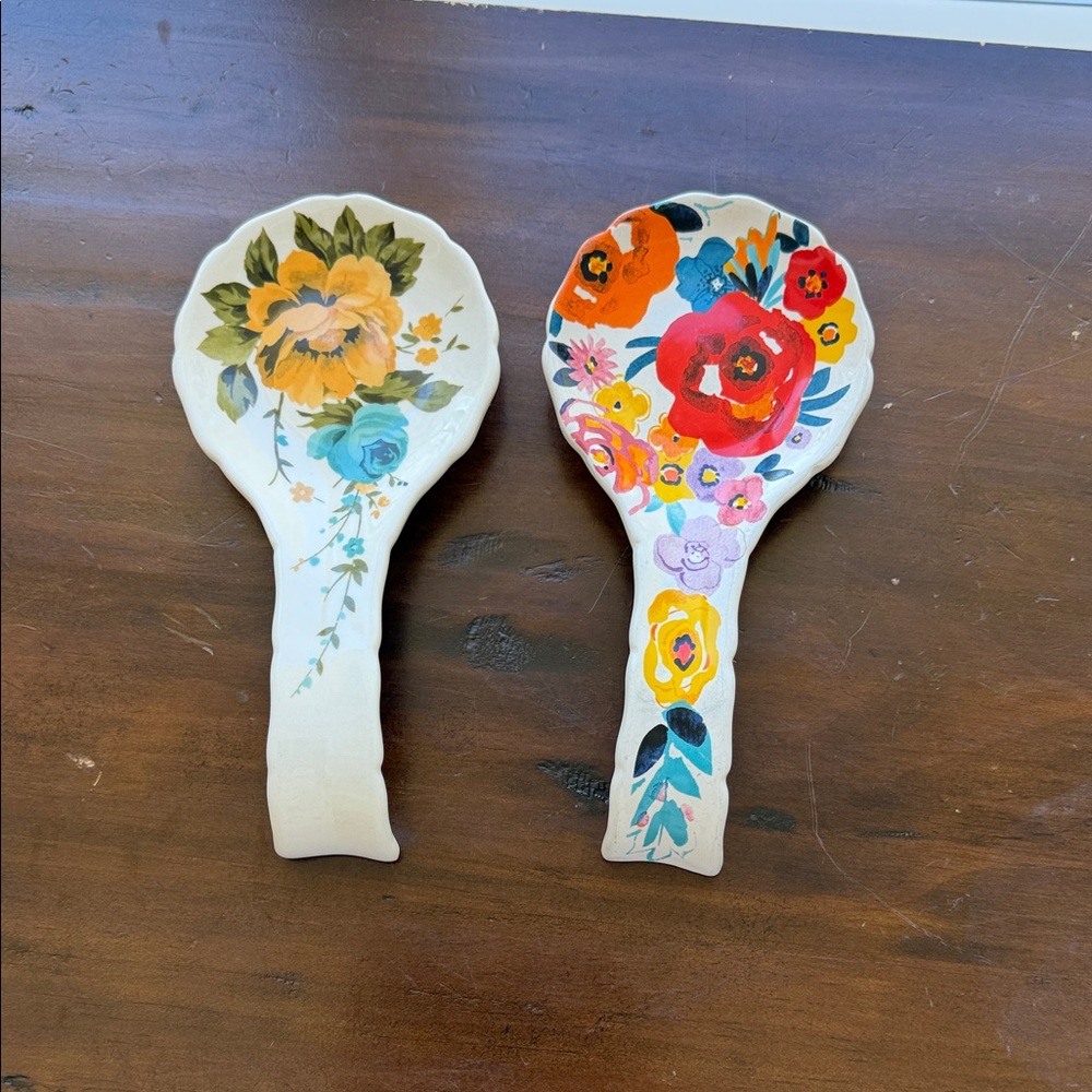 The Pioneer Woman Floral Spoon Rests - Multicolor